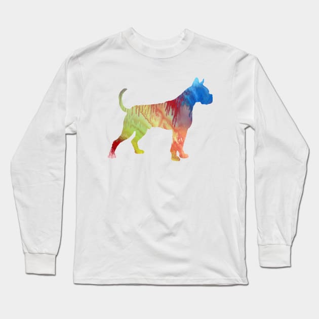 Boxer Dog Long Sleeve T-Shirt by BittenByErmines